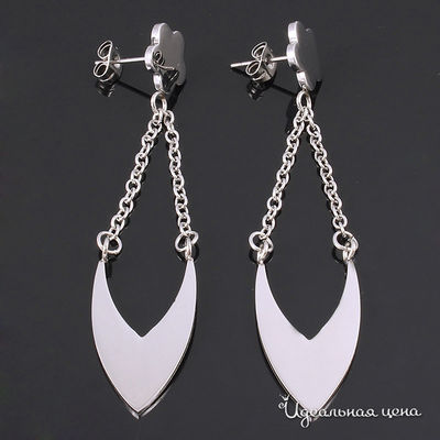 Серьги Migura, цвет серебряный