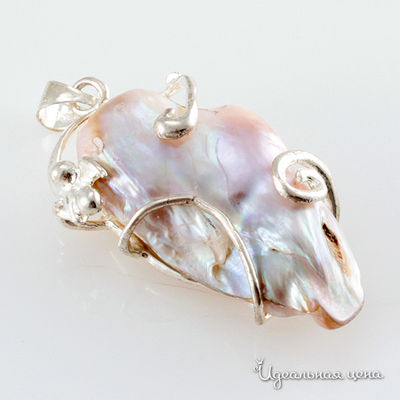 Подвеска Эсмеральда, цвет серебряный