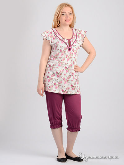 Костюм El Fa Mei, цвет белый, бордовый