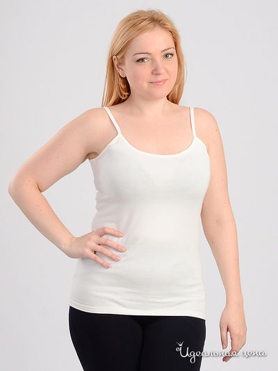 Майка Alfa, цвет молочный