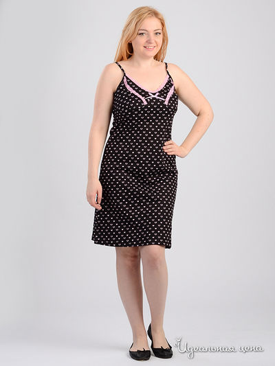 Ночная сорочка Alfa, цвет черный