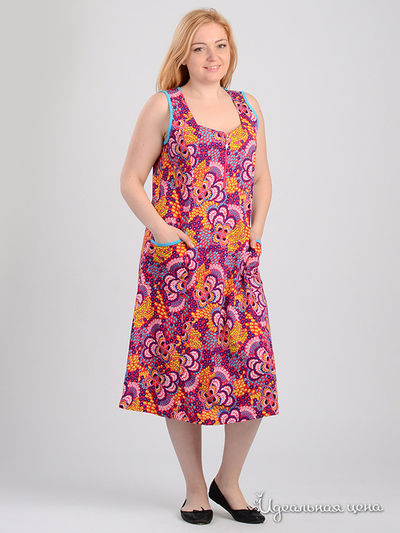 Платье Alfa, цвет мультиколор