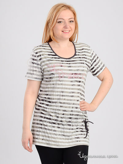 Туника Alfa, цвет белый, черный