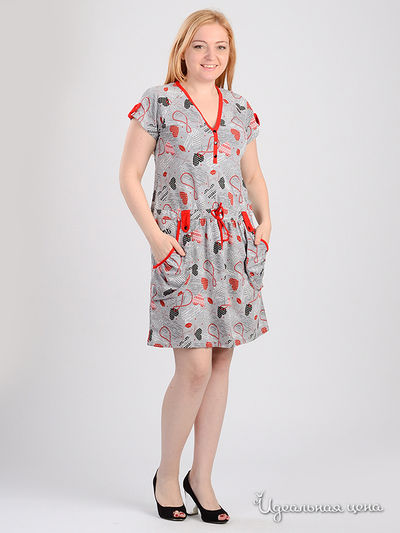 Платье Alfa, цвет мультиколор