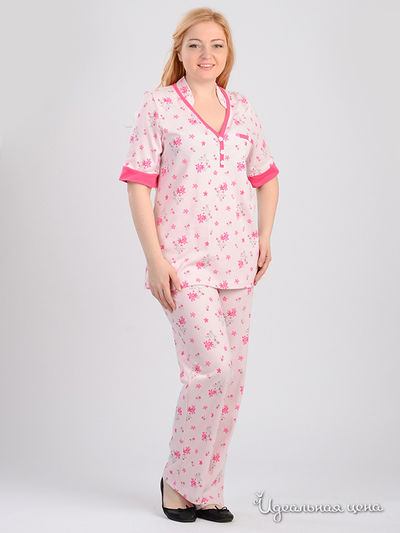 Комплект Alfa, цвет розовый, белый