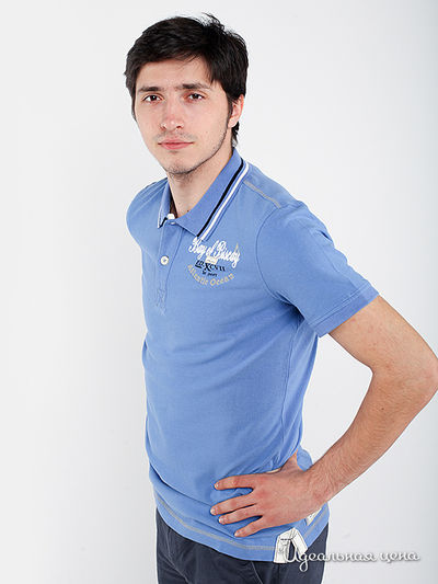 Поло Gaastra, цвет голубой