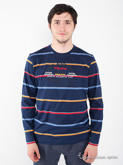 Футболка Paul & Shark, цвет Синий, желтый, красный