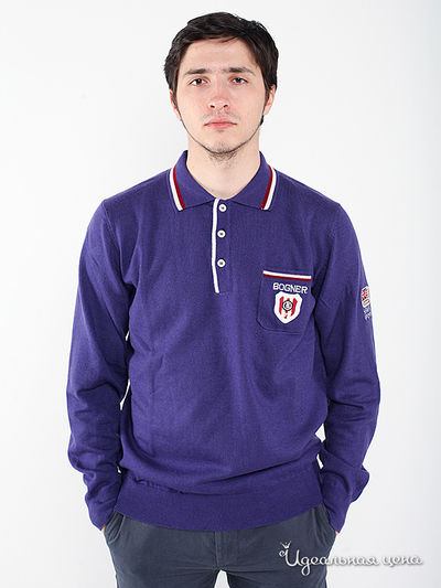 Пуловер Bogner, цвет фиолетовый