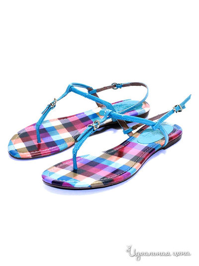 Босоножки Klimini, цвет голубой