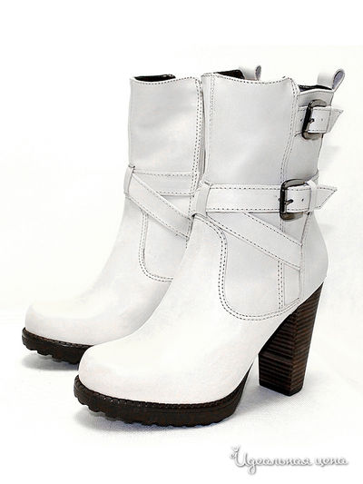 Полусапоги Capriccio, цвет молочный