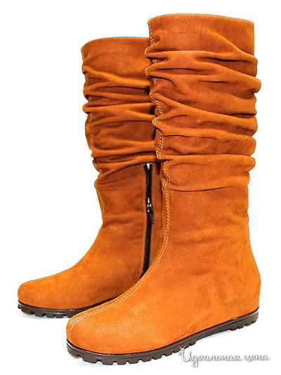 Сапоги Klimini, цвет рыжий