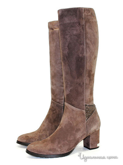 Сапоги Klimini, цвет коричнево-бежевый