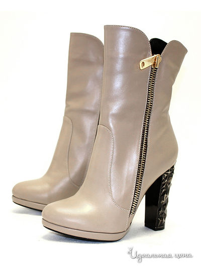 Полусапоги Klimini, цвет бежевый