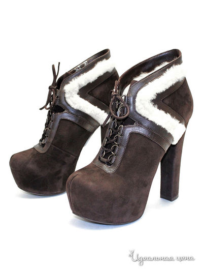 Полусапоги Klimini, цвет рыжий