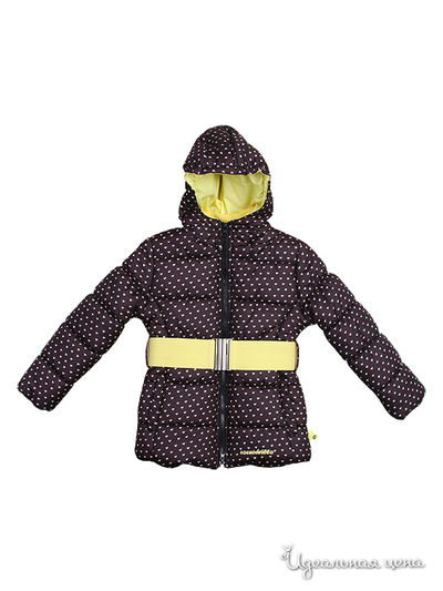 Куртка Coccodrillo, цвет темно-серый, желтый