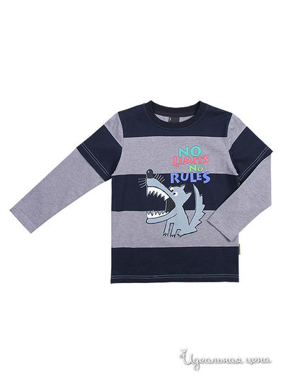 Футболка Coccodrillo, цвет серо-синий/серый