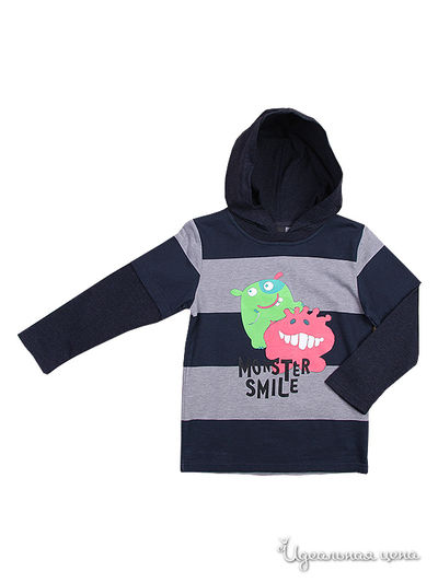 Футболка Coccodrillo, цвет серо-синий/серый