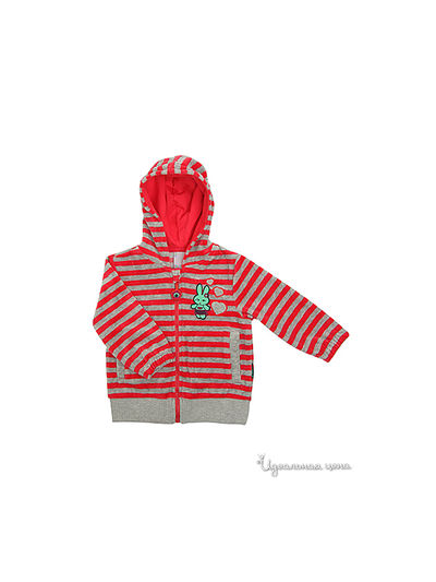 Толстовка Coccodrillo, цвет коралловый/серый