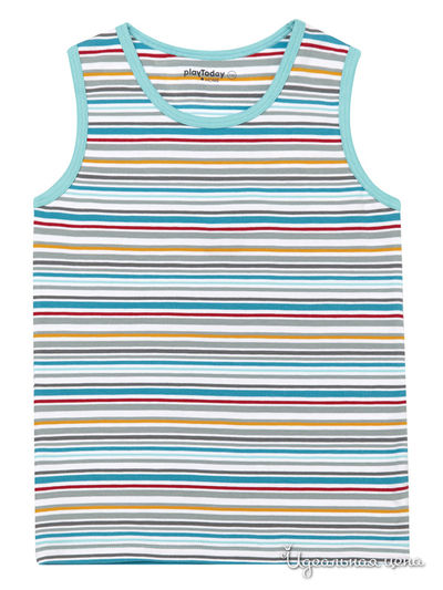 Пижама PlayToday, цвет голубой, белый, полоски