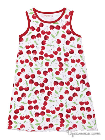 Ночные сорочки PlayToday, цвет белый, красный