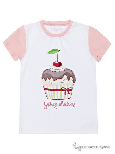 Пижама PlayToday, цвет белый, светло-розовый