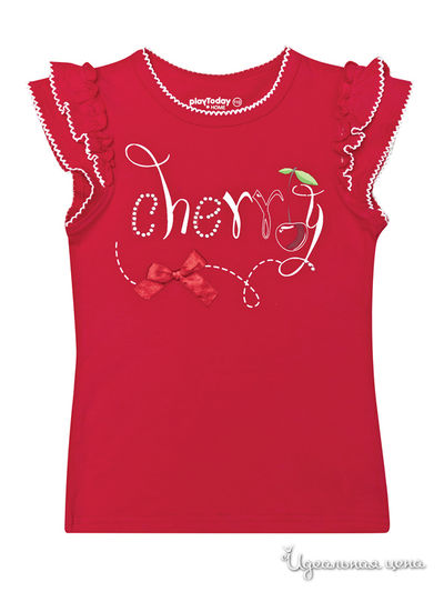 Футболка PlayToday, цвет Малиновый