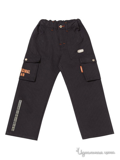 Брюки PlayToday, цвет Коричневый