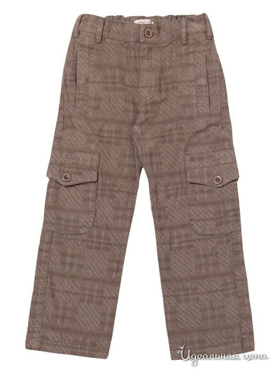 Брюки PlayToday, цвет коричневый