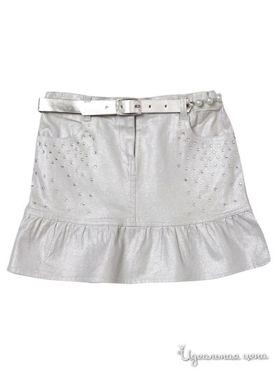 Юбка PlayToday, цвет серебряный
