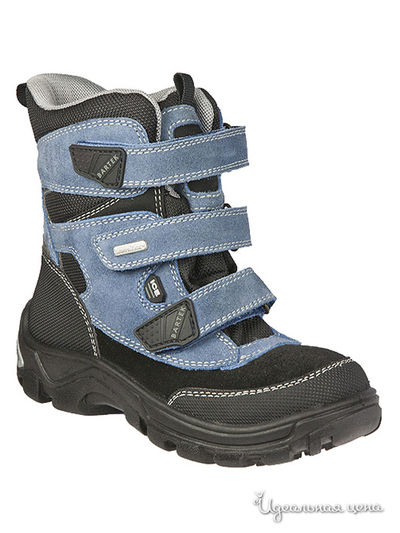 Ботинки Bartek, цвет голубой/черный