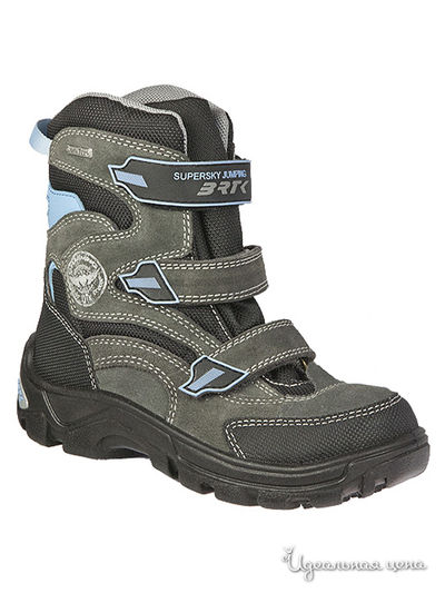 Ботинки Bartek, цвет серый/голубой