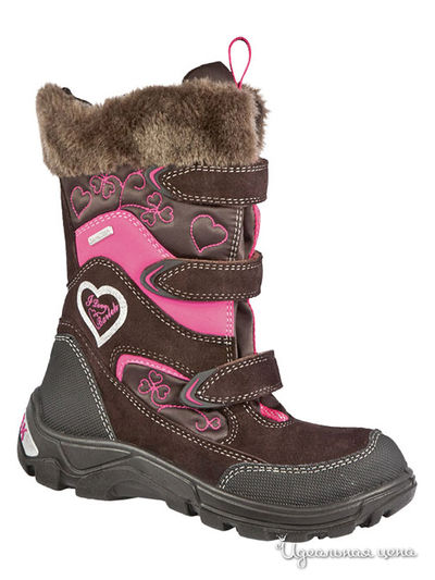 Сапоги Bartek, цвет черный/розовый