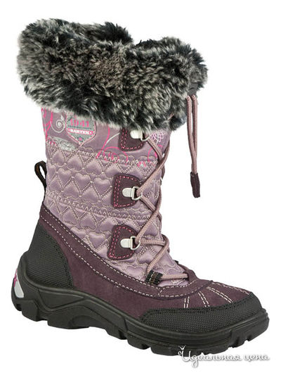 Сапоги Bartek, цвет лиловый