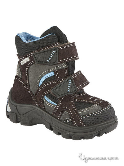 Сапоги Bartek, цвет серый, голубой