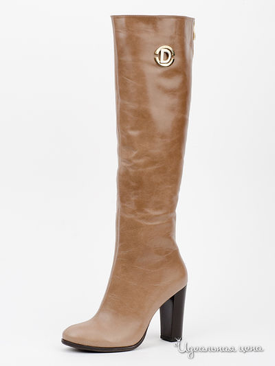 Сапоги Dennici, цвет бежевый