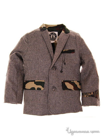 Пиджак Mini Shatsu, цвет серый