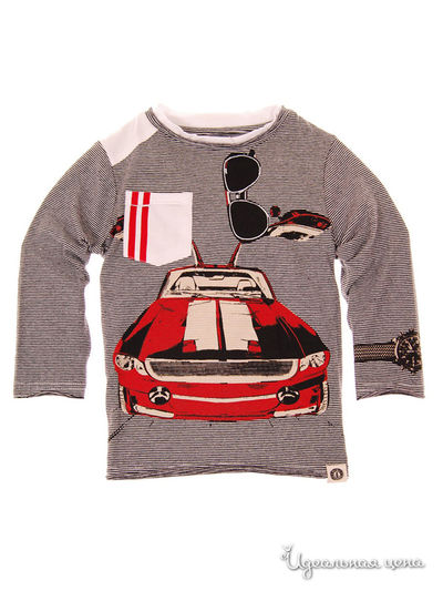 Лонгслив Mini Shatsu, цвет серый