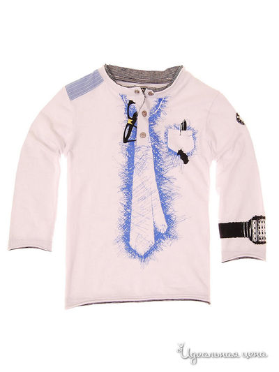 Лонгслив Mini Shatsu, цвет белый