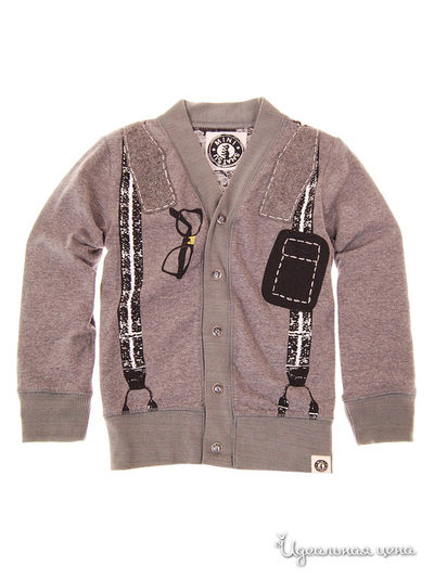 Кардиган Mini Shatsu, цвет серый
