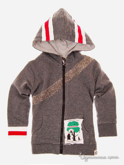 Толстовка Mini Shatsu, цвет серый