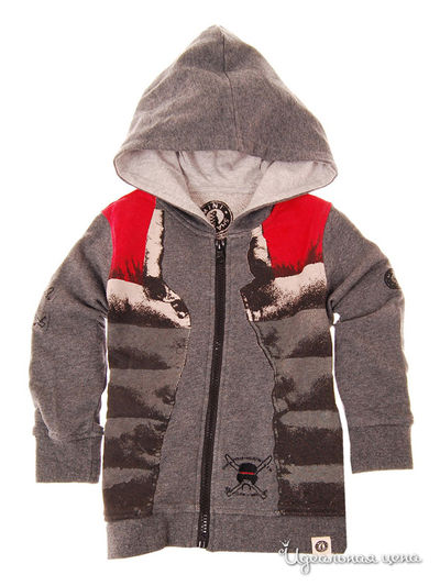 Толстовка Mini Shatsu, цвет серый