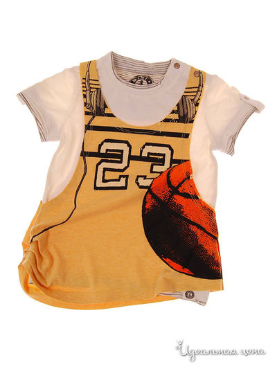 Футболка Mini Shatsu, цвет мульти с аппликацией