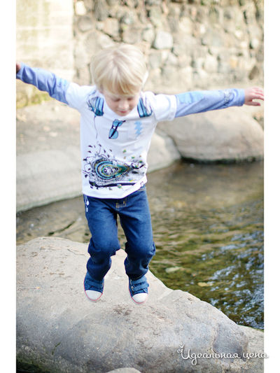 Кардиган Mini Shatsu, цвет белый с аппликацией