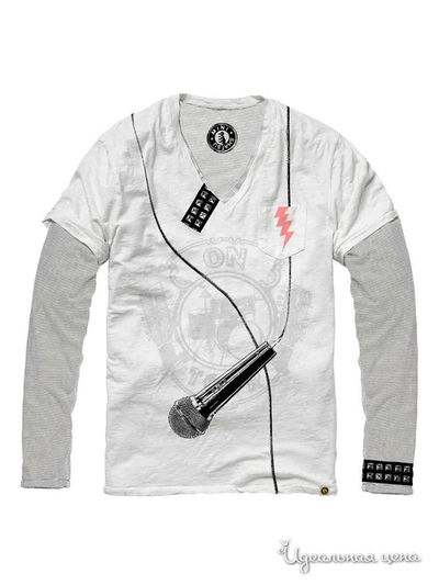 Кардиган Mini Shatsu, цвет серый, белый