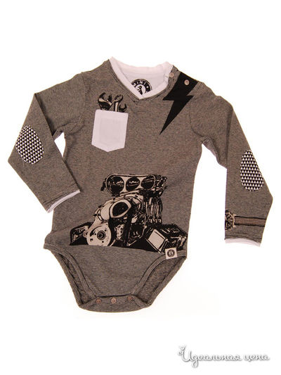 Боди Mini Shatsu, цвет мульти с аппликацией