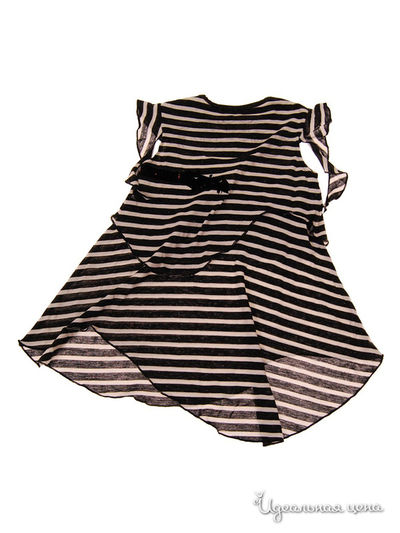 Платье Mini Shatsu для девочки, цвет черный, серый