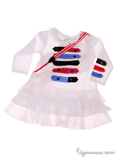 Платье Mini Shatsu, цвет белый/мульти