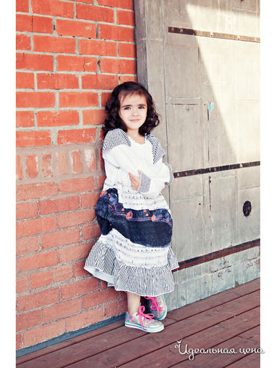 Платье Mini Shatsu, цвет бело-серый/мульти