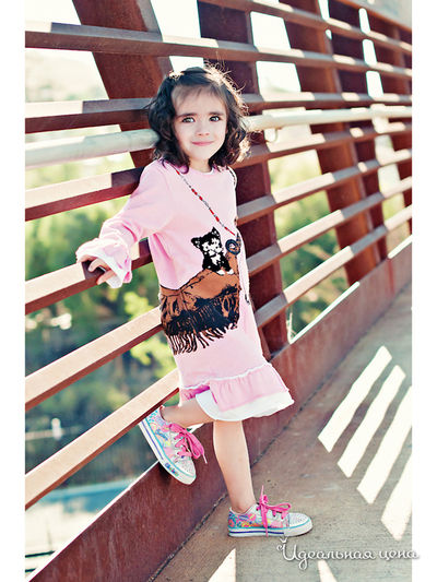 Платье Mini Shatsu, цвет розовый/мульти