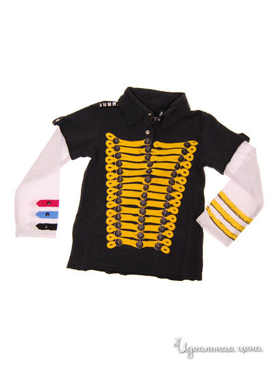 Кардиган Mini Shatsu, цвет мульти с аппликацией